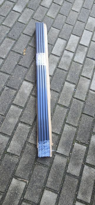 Profil aluminiowy do ledów czarny 12 x 1m