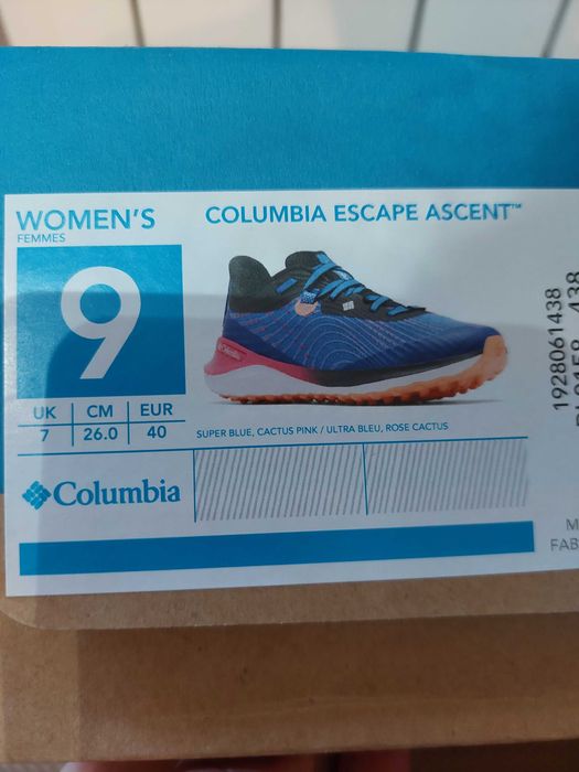 Buty biegowe trailowe Columbia Escape Ascent r. 40 26cm