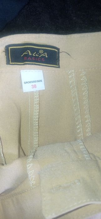 Piękne spodnie nogawka 3/4 s i m