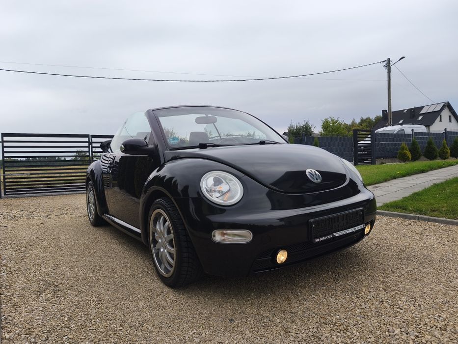 VW New Beetle Cabrio 2005 1.6 MPI Klima Grzane Fotele PDC 170 tys KM