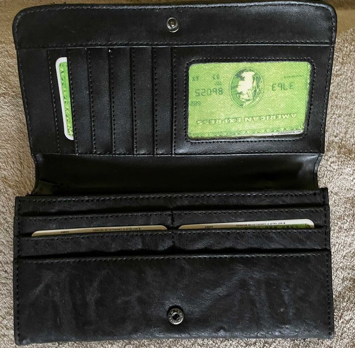 Portfel damski czarny