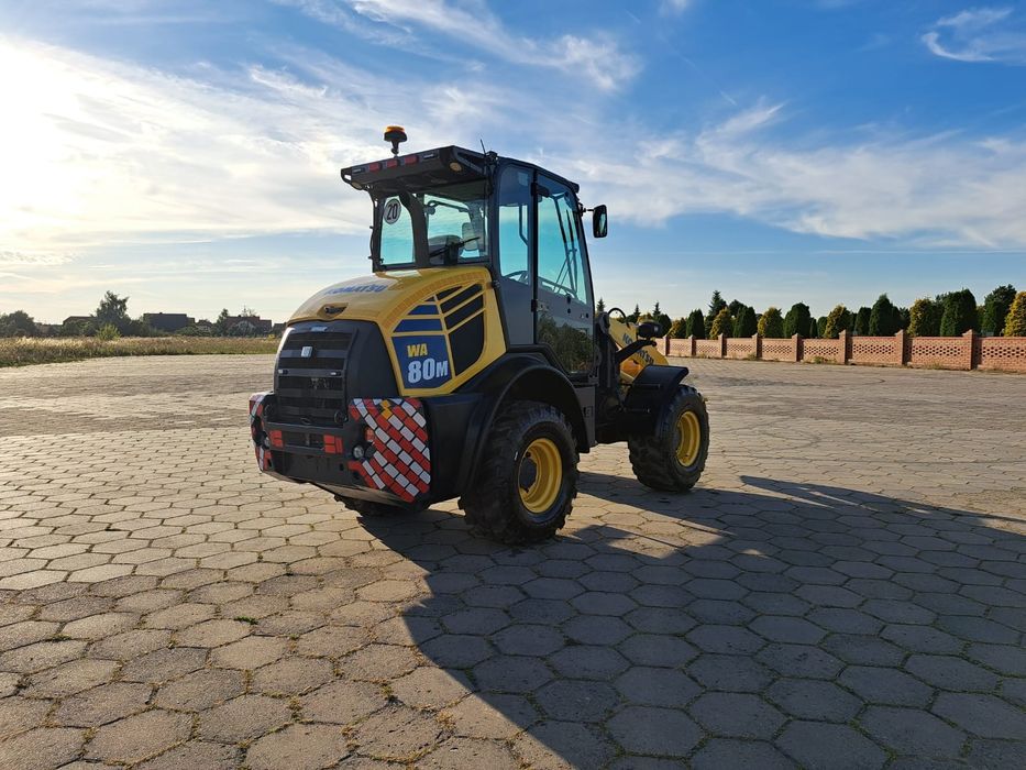 KOMATSU WA80-7M Ładowarka Kołowa Przegubowa 1780mth Rok 2019 Zamiana