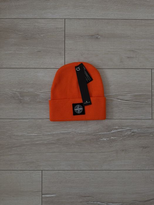 Шапка стон айленд / шапка Stone Island чорна
