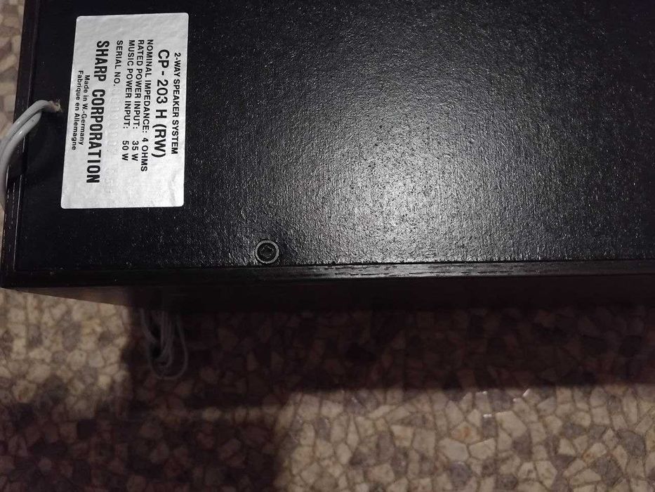 Колонки Sharp CP-203 H винтажная акустика