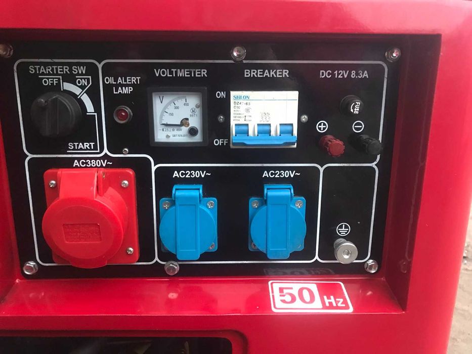 Дизельний генератор Hüttenberg H8500D