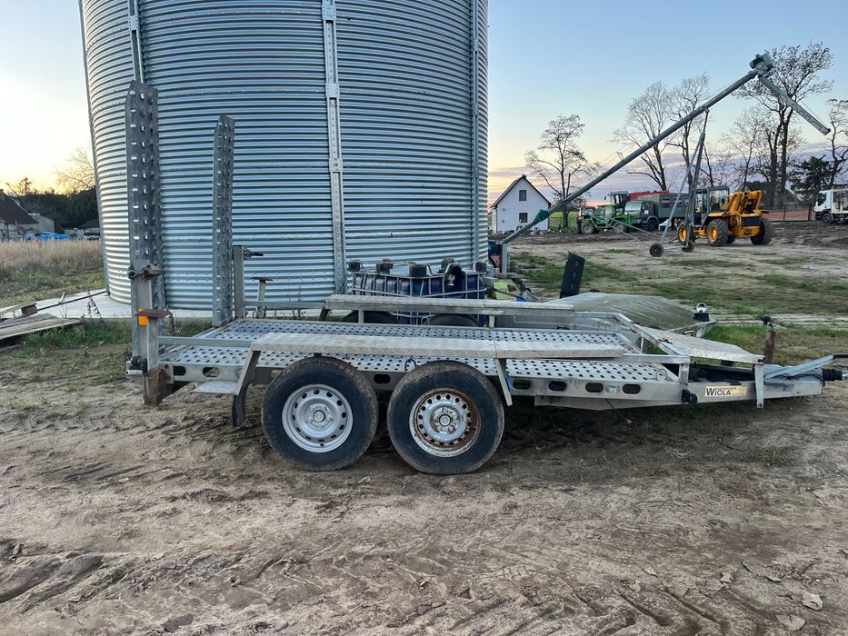 Przyczepa Wiola W2 do minikoparki 2011r koparki