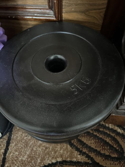 Диски для штанги, Диск композитний по 5 кг (4шт. 20кг)