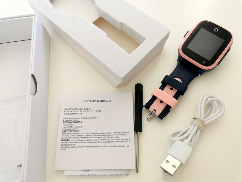 Smartwatch KidWatch KT15 na gwarancji zegarek dzwoniący