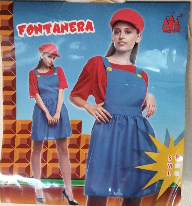 Casaco e fantasias de carnaval