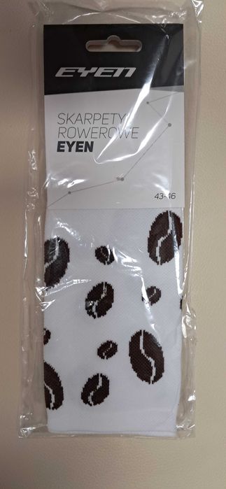 Skarpety kolarskie/rowerowe Eyen Coffee rozm 43-46