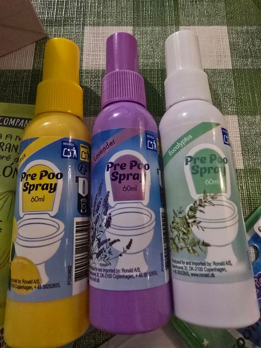 Spray para casa de banho