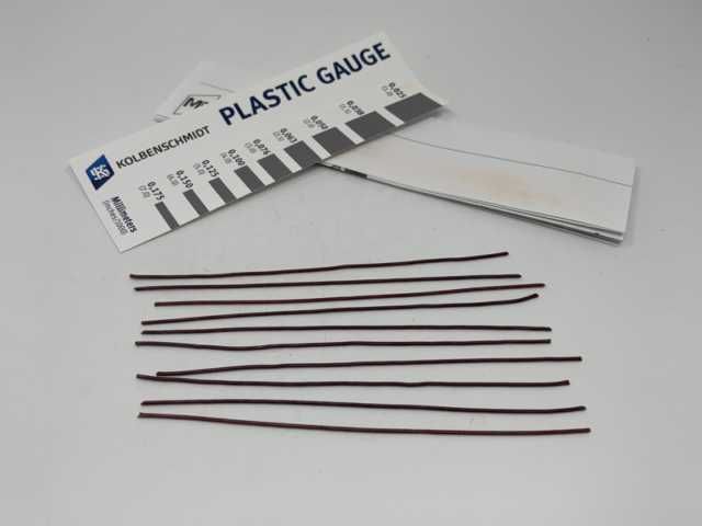 Tira Folgas FlexiGauge - ACL / Plastic Gauge KS tira folgas biela cambota motor