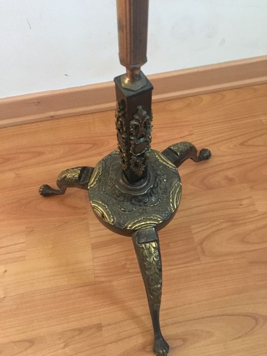 Vintage Candeiro Bronze anos 50