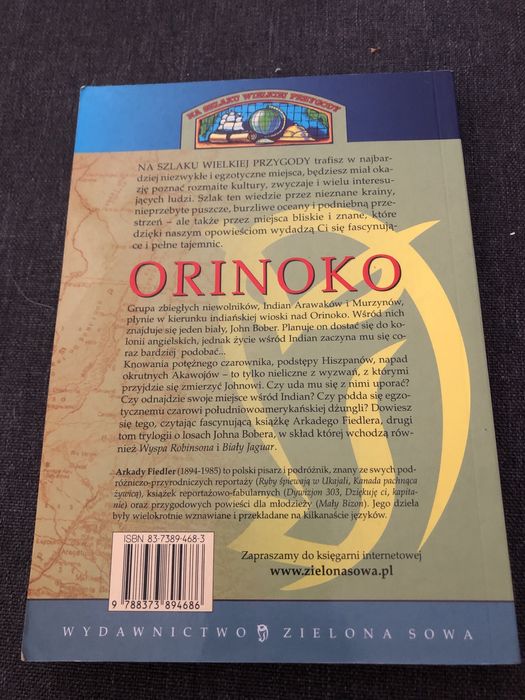 Orinoko - książka Fiedlera