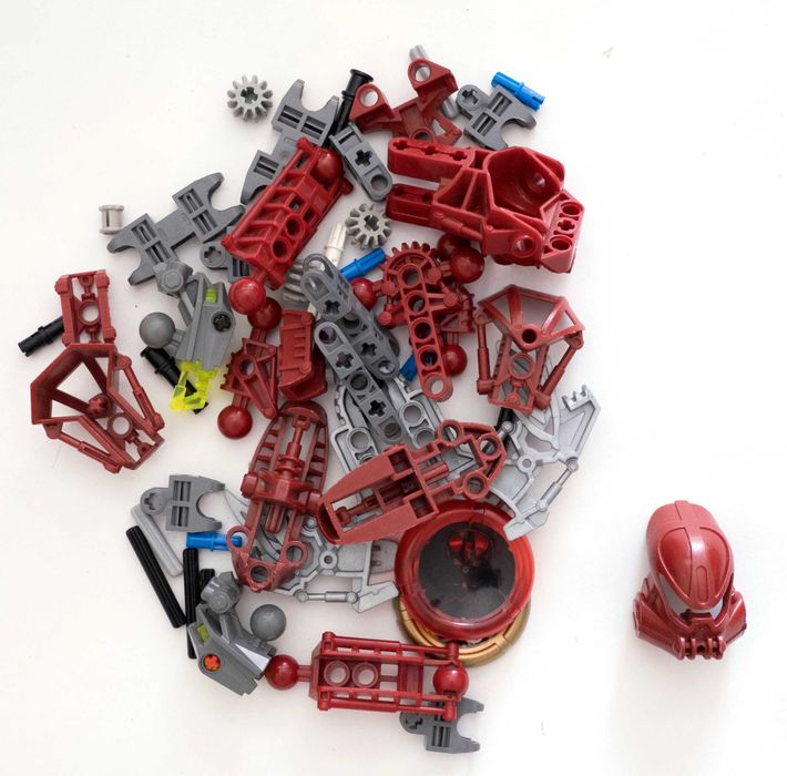 Lego bionicle 10 szt. - MATHORAN bad guy x2 STARS, visorak VAKAMA 6 4