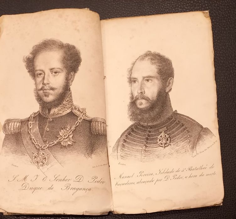 "Tributo Portuguez À Memória Do Libertador" 1.ª edição 1836