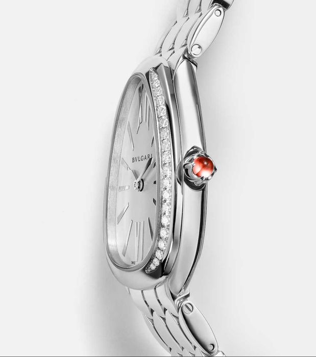 Zegarek Serpenti Seduttori z diamentami Bvlgari