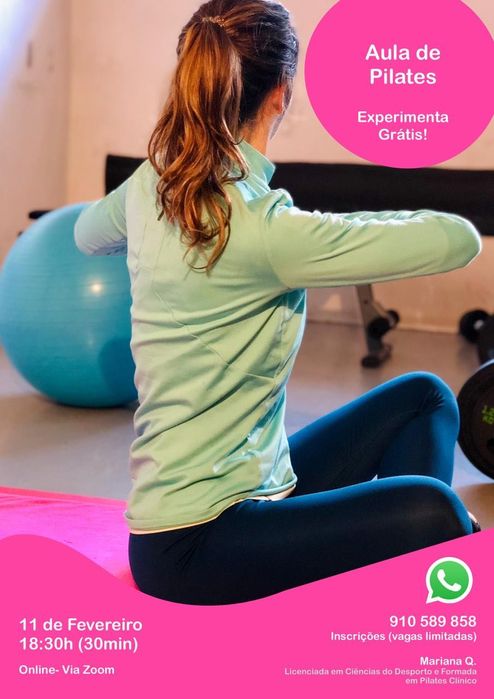 Personal Trainer/ PT/ Treinos Online/Exercício Físico/Pilates Clínico