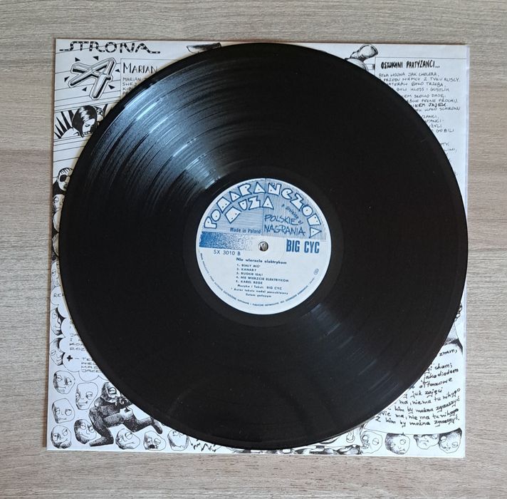Big Cyc - Nie wierzcie elektrykom 1991 WINYL VINYL