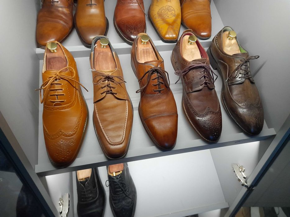 eleganckie buty męskie SKÓRZANE  rozmiar 43 Nowe lub prawie nowe