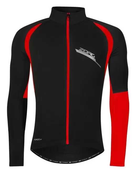 KURTKA FORCE ZORO, Czarno-Czerwona,Czarno-Fluo L-XL-XXL Markowe Rowery