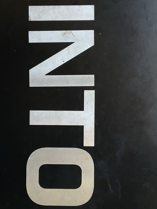 33 Letras em aço inox
