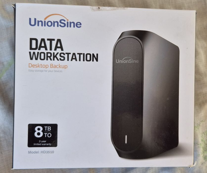 Зовнішній жорсткий диск UnionSine Data Workstation 8TB (HD3510)