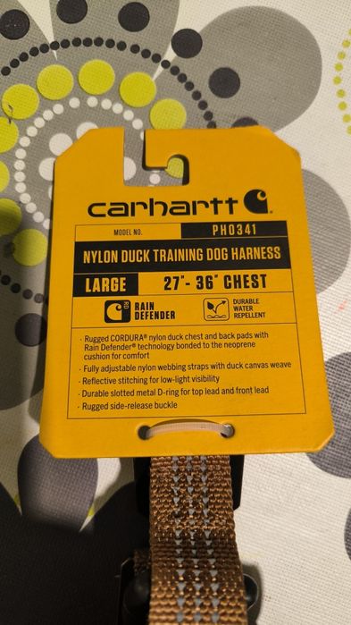 Arnês para cães novo Carhartt