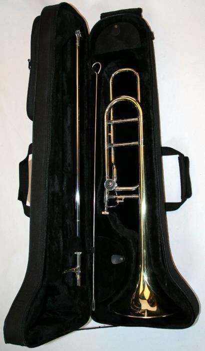 Trombone de varas com transpositor