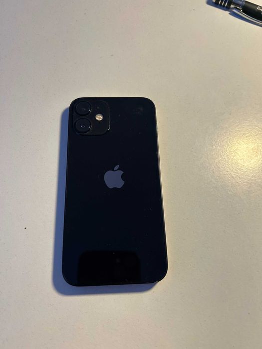 iPhone 12 Mini 128GB czarny, nowe szkło pancerne i etui