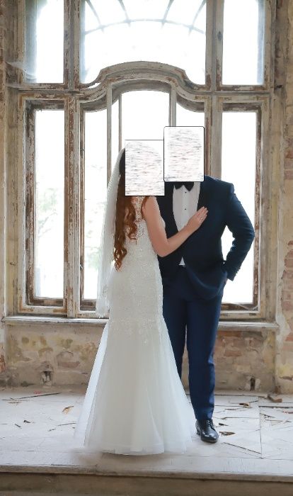 Suknia ślubna - syrenka, rybka Infinity