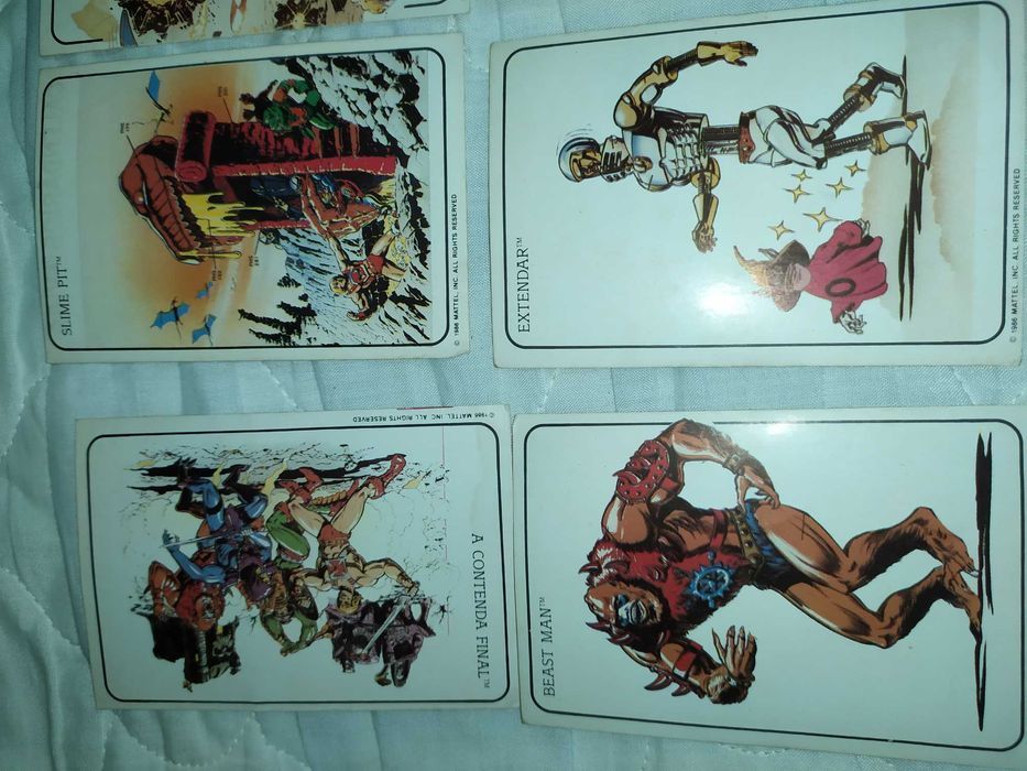 Masters of the Universe - 1986 - calendários MOTU