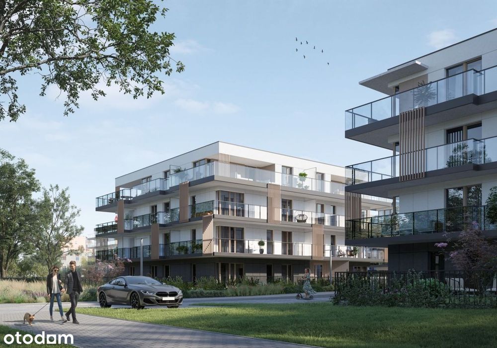 1-pokojowe mieszkanie 34m2 + balkon Bezpośrednio