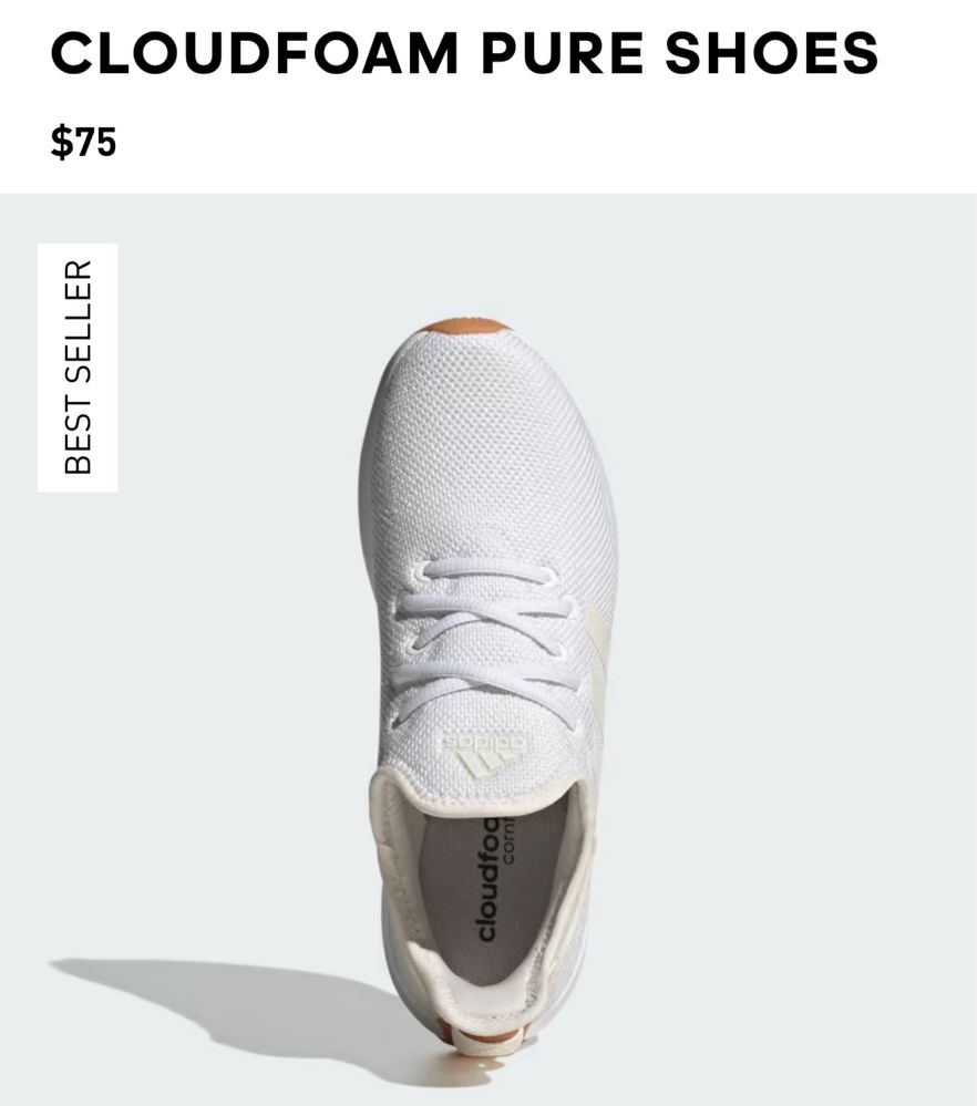 Adidas cloudfoam pure 10us 1 400 Olx