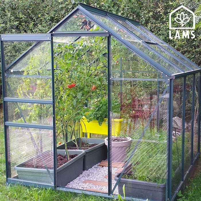 Szklarnia ogrodowa LAMS ALLIUM  S2020 Szkło hartowane Dostawa w cenie