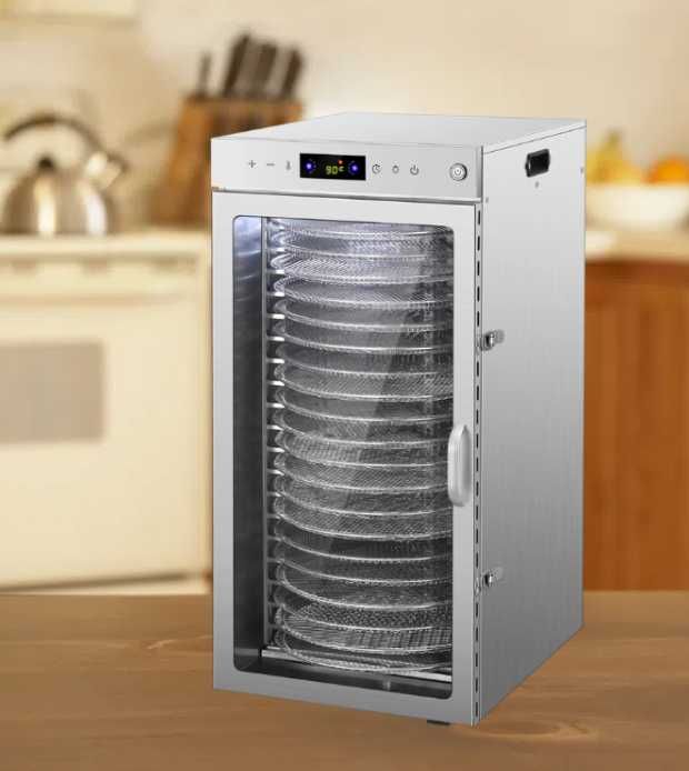 Обертовий роторний дегідратор Сушарка для фруктів 20 лотків 29.5 см