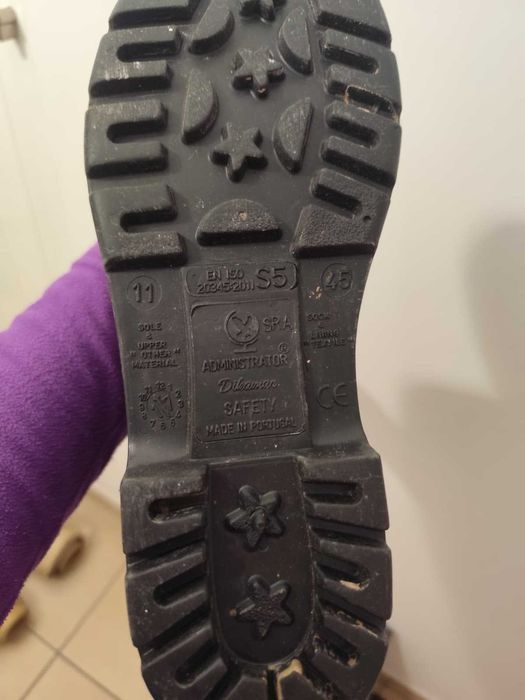 Botas de Borracha Segurança S5 nº45