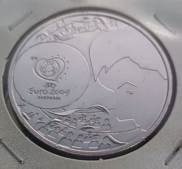 2004 - Portugal - 8 euros - Futebol - A Defesa, o golo e o remate.