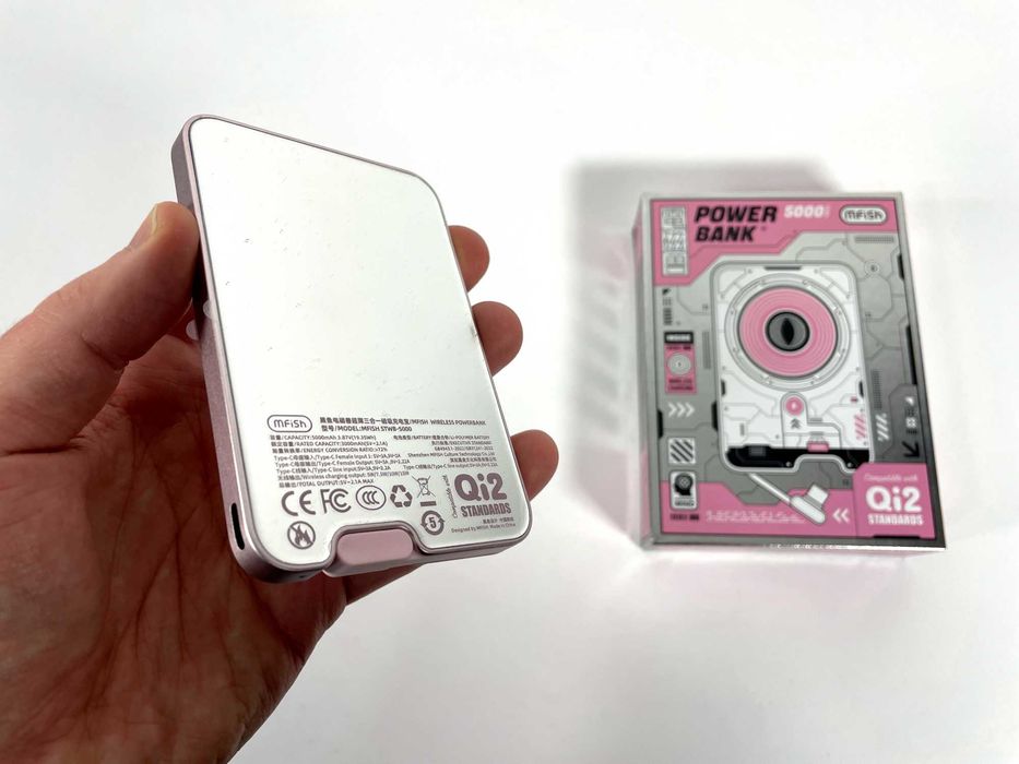 MagSafe Бездротовий повербанк з дзеркалом 5000мАг iPhone 15/16/17