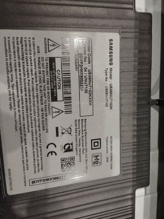 Samsung tv elektronika