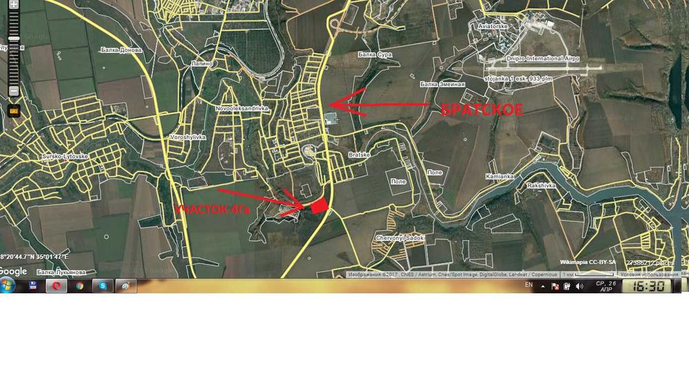 Участок 4Га Коммерция (уае)