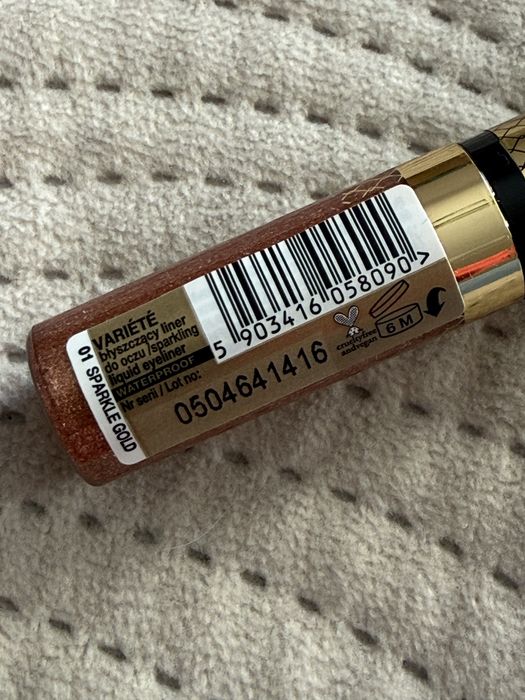 Eyeliner Variete Eveline Cosmetics 01 sparkle gold nowy