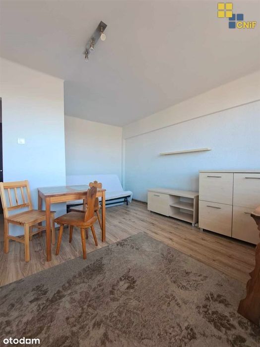 Kawalerka z widokiem na panoramę miasta