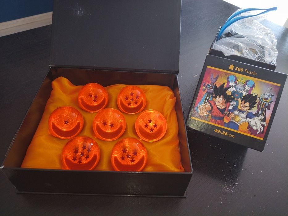 Smocze kule + puzzle Dragon Ball