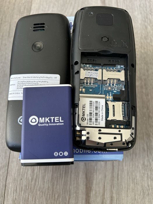 Супер Кнопочний телефон Mktel на 2 сім карти (новий)