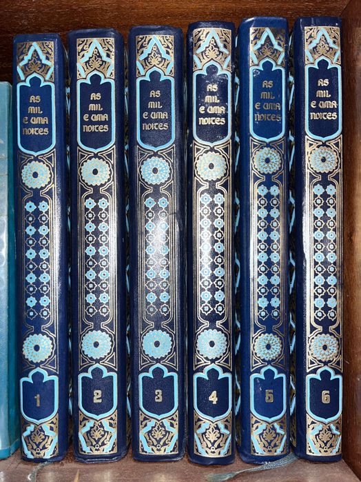 Livros “As Mil e Uma Noites” (6 volumes)