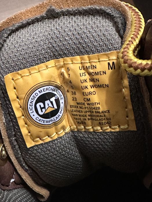 Черевики CAT Caterpillar оригінал | унісекс | 37–38