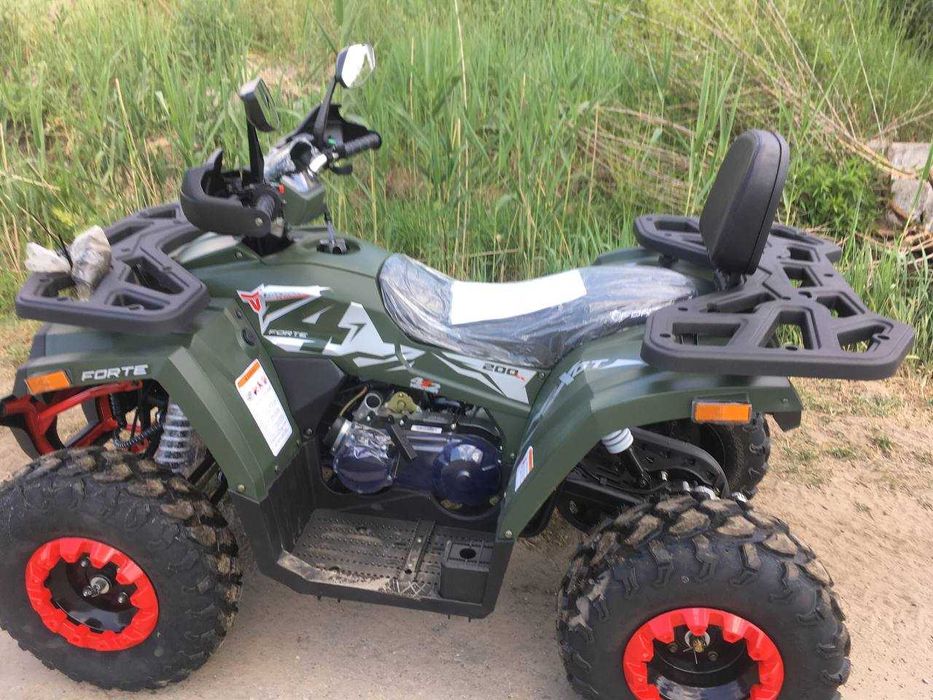 Новий квадроцикл  Forte SHARK II 200куб. Доставка Безкоштовна МАСЛА