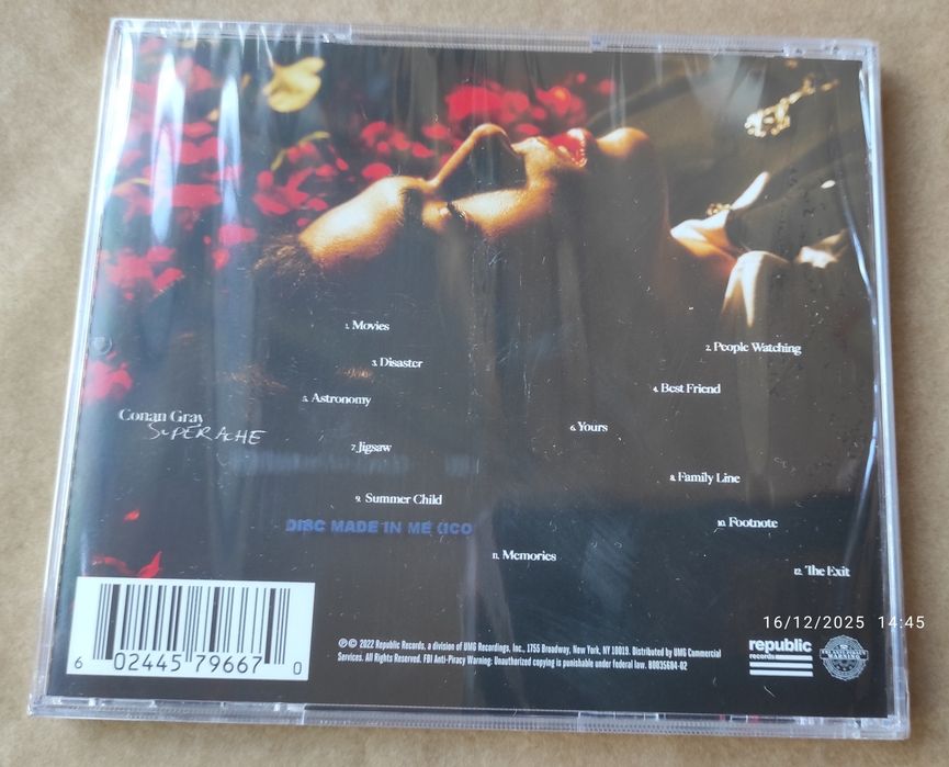 Conan Gray - Superache CD435859216872908801