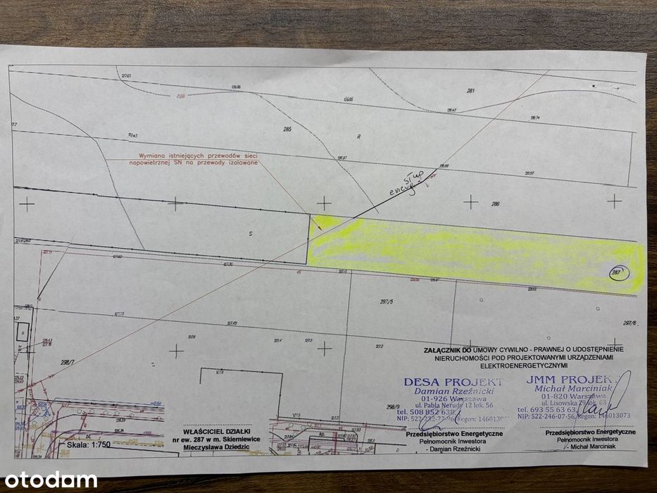 Sprzedam działkę w Skierniewicach, ul. Nowomiejska